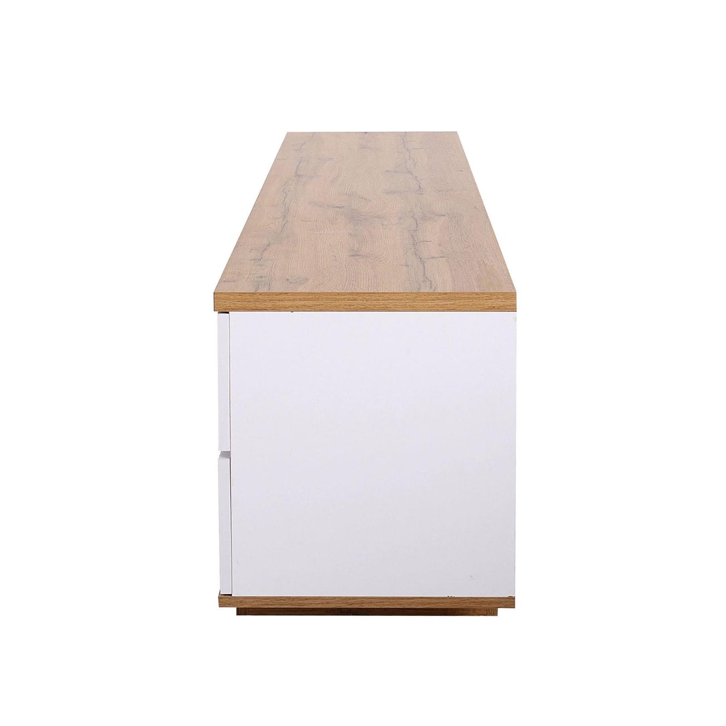 Modern TV stand for TVs up to 80'' , Media Console with Multi-Functional Storage, Entertainment Center with Door Rebound Device, TV cabinet for living room,Bedroom