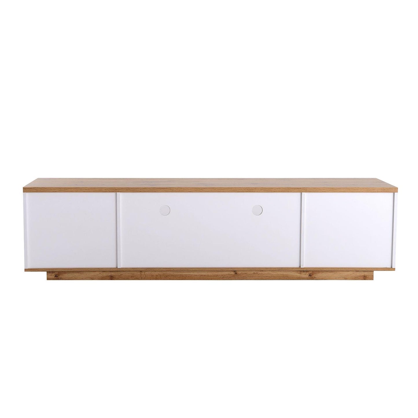 Modern TV stand for TVs up to 80'' , Media Console with Multi-Functional Storage, Entertainment Center with Door Rebound Device, TV cabinet for living room,Bedroom
