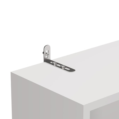 4 layers with 2 USB 2 plugs and sockets 2 drawers Triamine board 60*23.5*180cm display cabinet white