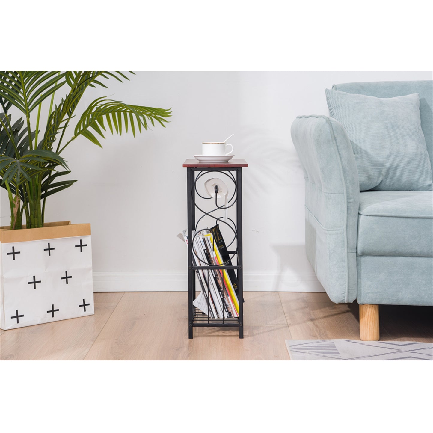 Multifunctional Bathroom Table Indoor Side Table Coffee