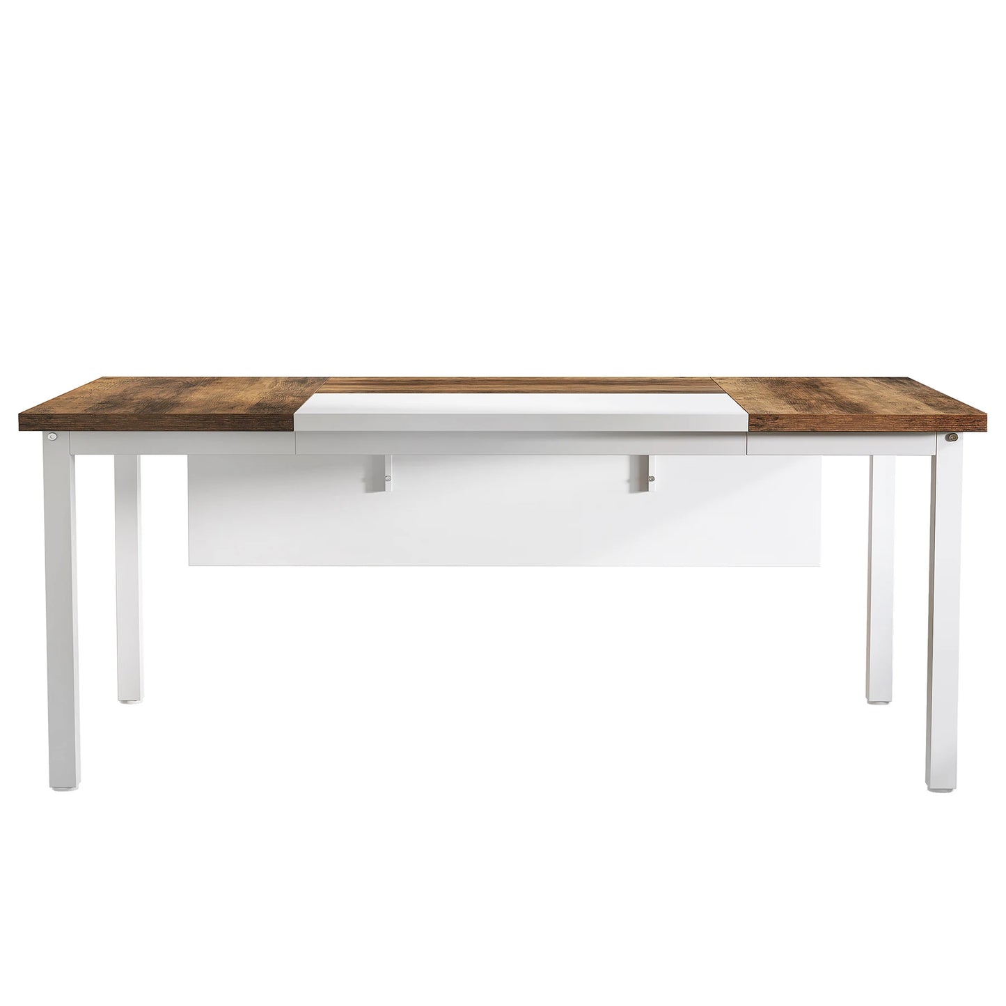 MonoWood 55 inches Computer Desk, Home Office Desk Writing Table for Workstation