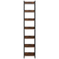 MonoWood 78.7 Inch Extra Tall Narrow Bookshelf, 7 Tier Skinny Bookcase for Small Spaces, Freestanding Display Shelves