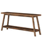 MonoWood Farmhouse Console Entryway Table: 70.9 Inches All Wood Console Table for Entrance, Narrow Long Behind Sofa Table