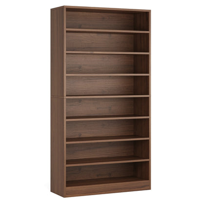 MonoWood 71 Inch Tall Bookcase, Modern Freestanding Bookshelf 9 Tier Bookcases,Display Shelf Storage Cabinet Organizer