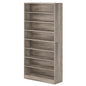 MonoWood Tall Shoe Cabinet, 9 Tiers 40-45 Pairs Heavy Duty Wood Freestanding Shoe Storage Cabinet