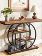 Console Table, 4-Tier Entryway Table, 41.3-Inch Industrial Sofa Table for Living Room, Foyer Hallway Table for Entrance