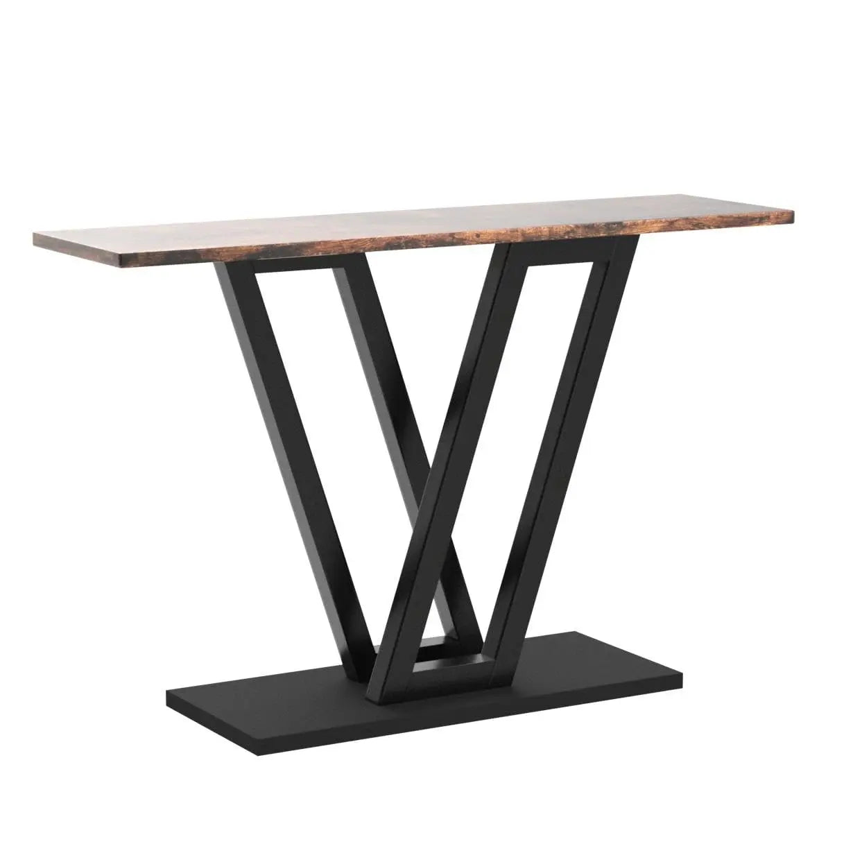 MonoWood Console Tables Industrial Entryway Hallway Table Drop Shipping