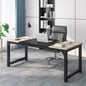 MonoWood Modern Computer Desk Large Office Desk Computer Table Study Writing Desk Workstation for Home Office
